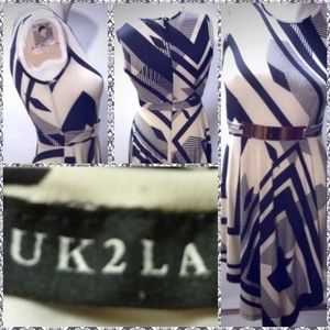 UK2LA; Size M; Elegant and light dress.